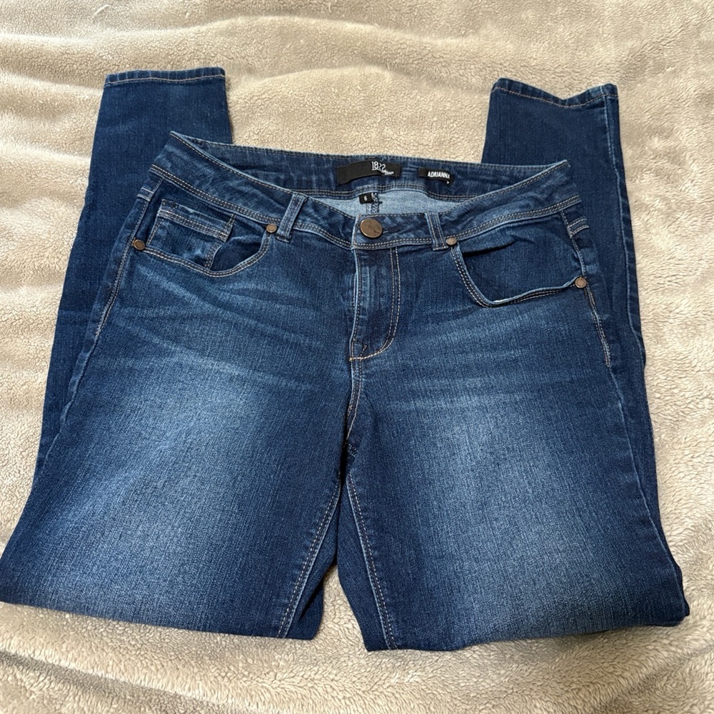 1822 Denim Dark Blue Skinny Jeans